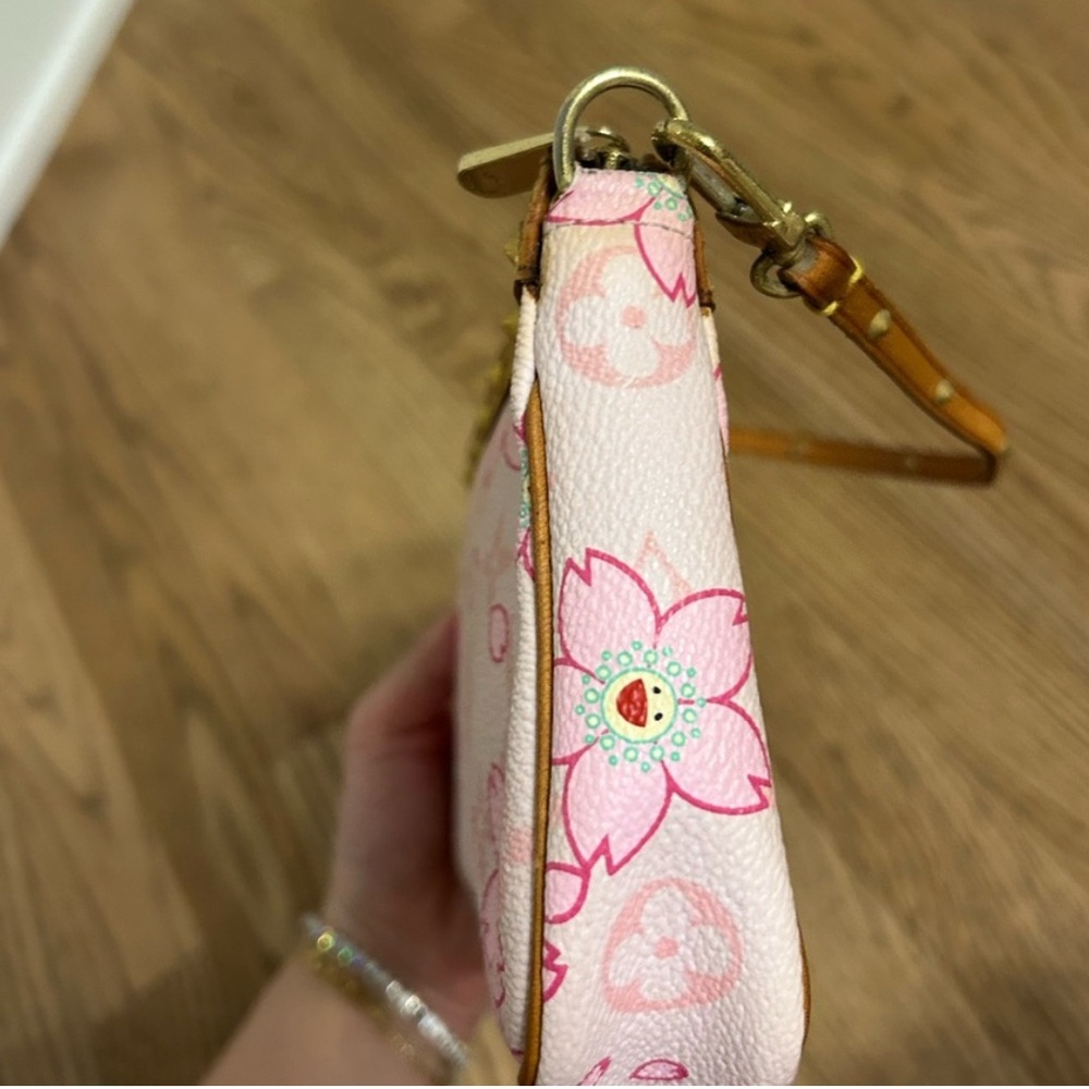 Louis Vuitton x Murakami Pink Cherry Blossom Pochette - Picture 7 of 9